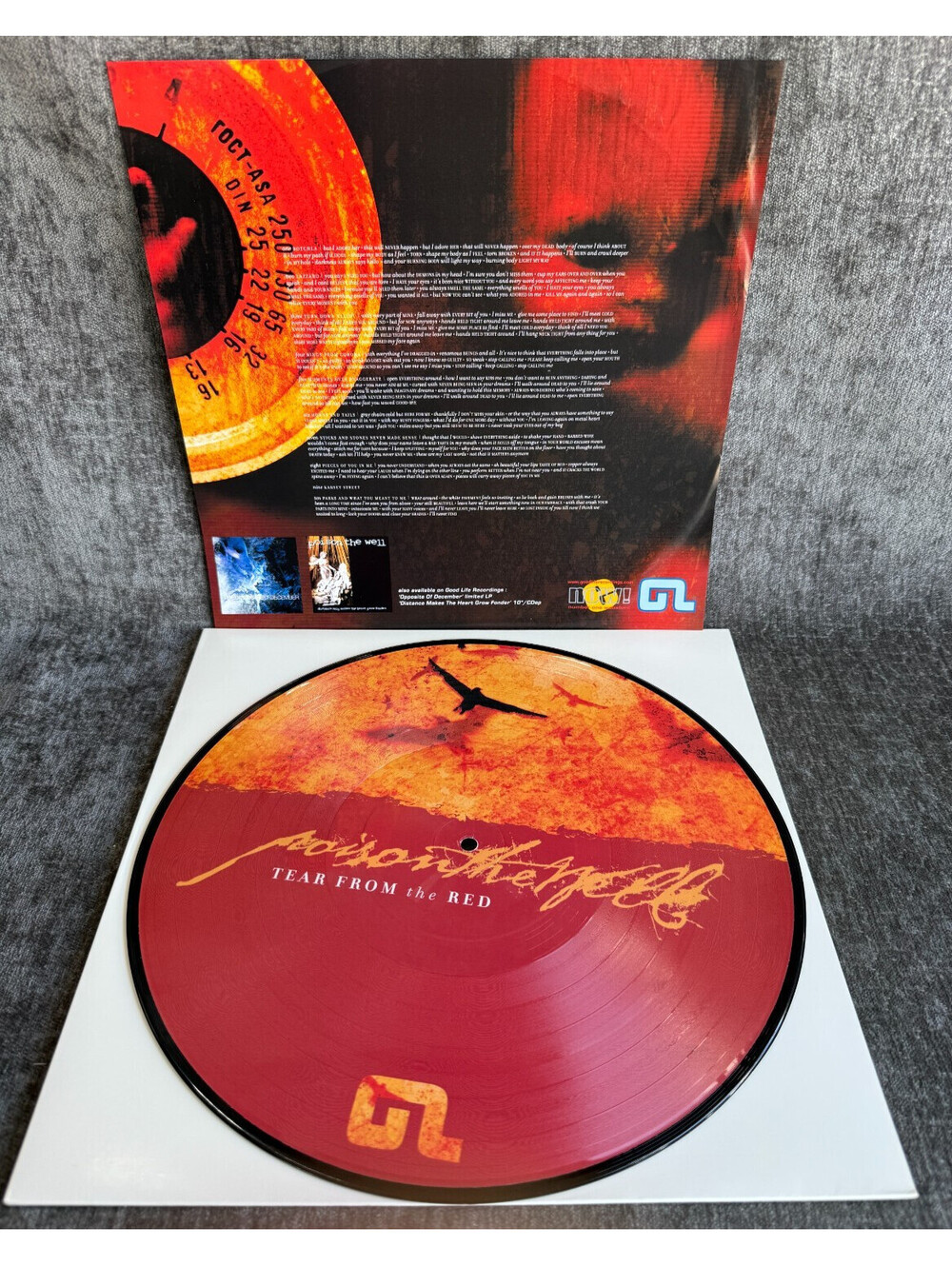Poison The Well Tear‎ From The Red 12 Vinyl LP Picture Disc Metalcore Hardcore
